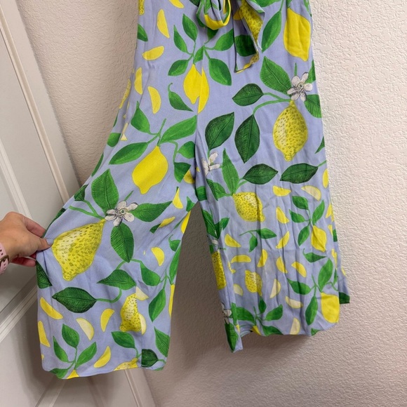 Maeve Lemon Grove Strapless Jumpsuit Size 2 - Picture 4 of 5